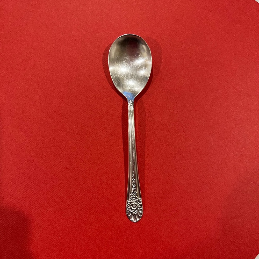 1953 Jubilee Wm Rogers Silverplate Sugar/Jelly Spoon